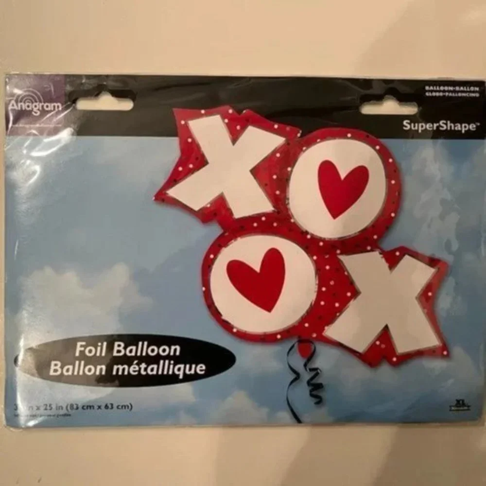 Balloons - Large Mylar Balloons (Set of 6)‎ (XXOOs and Emojis) (new)